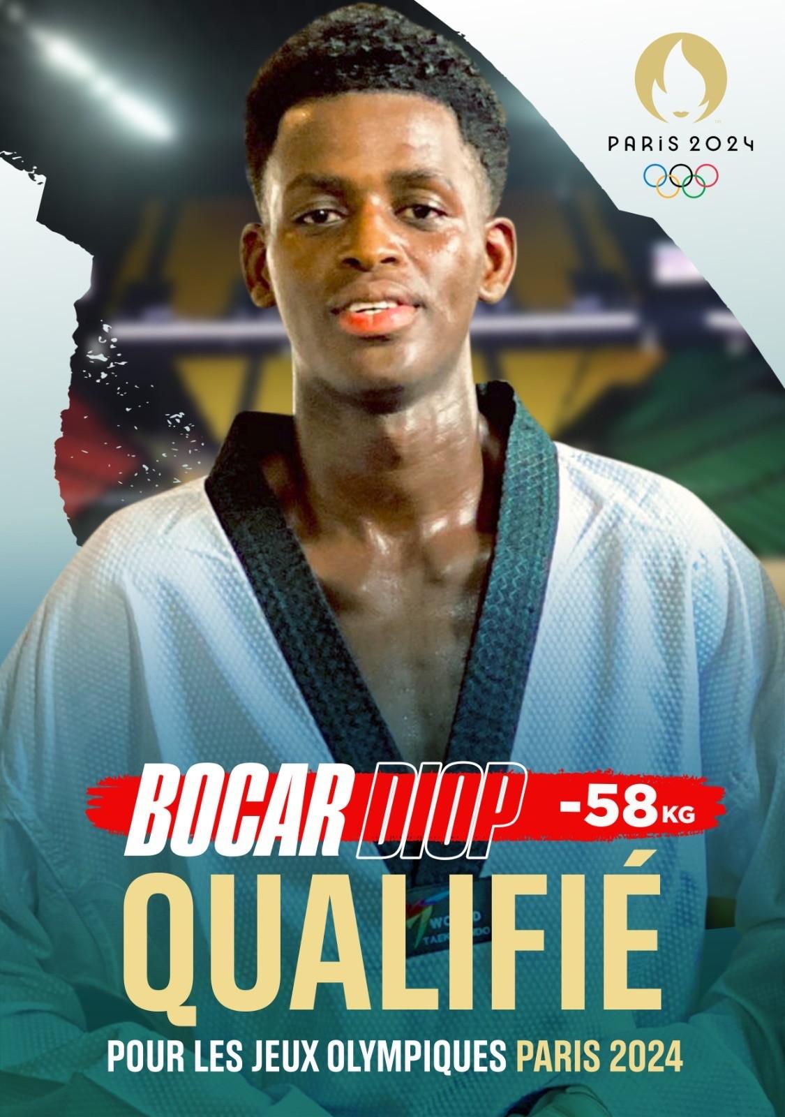 Bocar Diop réserve sa place pour les JO de Paris 2024 avec l'Or