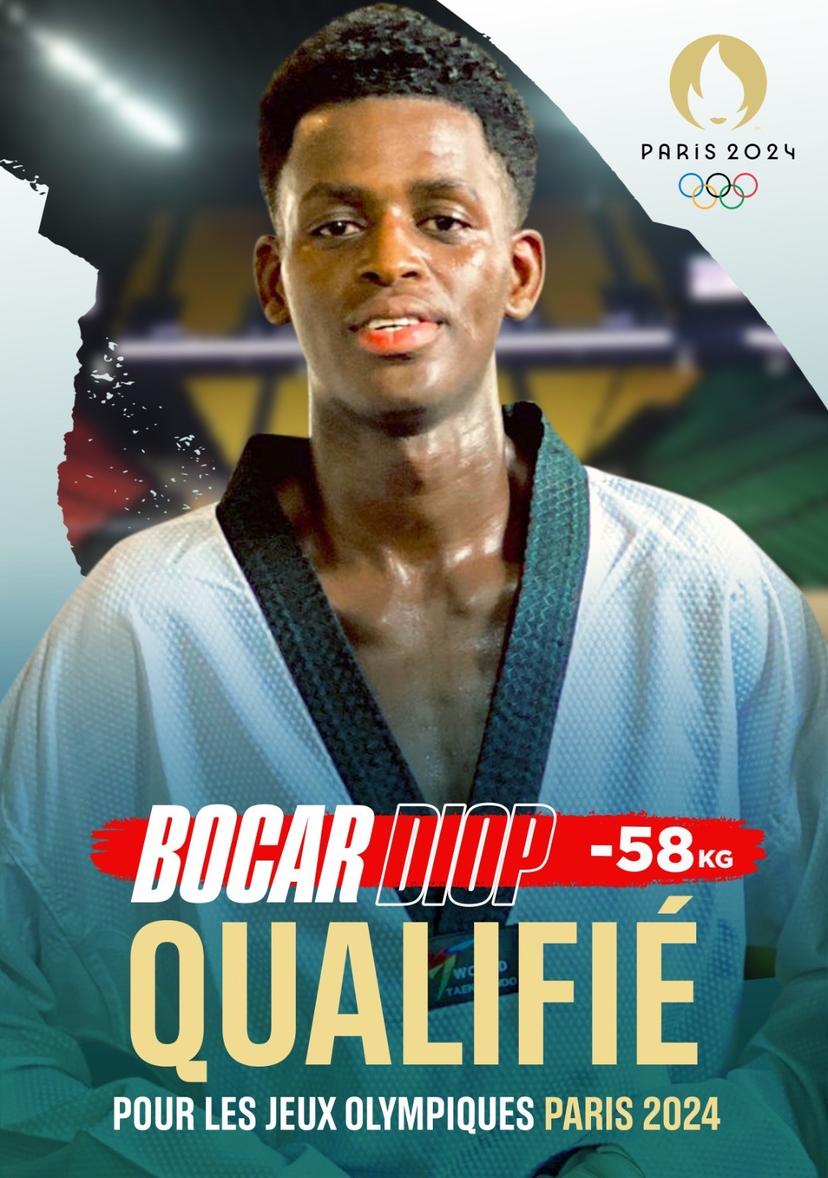 Bocar Diop réserve sa place pour les JO de Paris 2024 avec l'Or