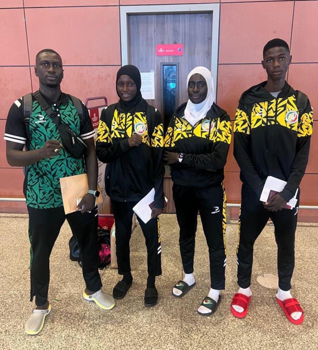 Départ de l’équipe nationale sénégalaise pour les Championnats du Monde Junior à Chuncheon, Corée du Sud - Image 1