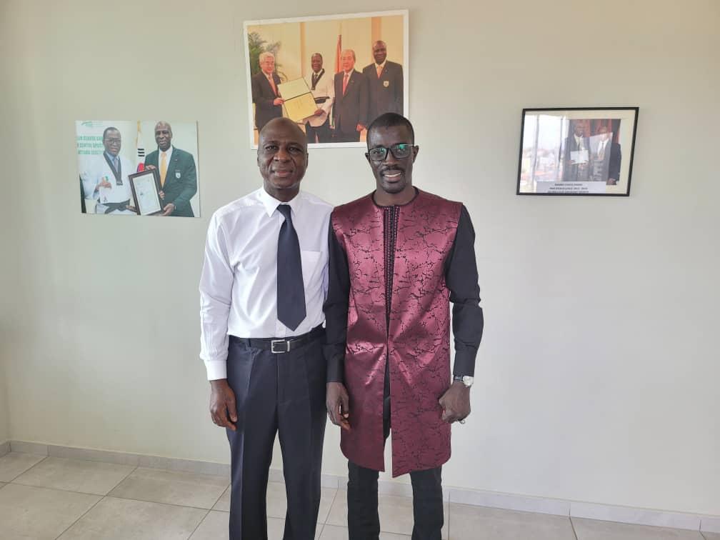 Visite à Abidjan du président Balla DIEYE - Image 1