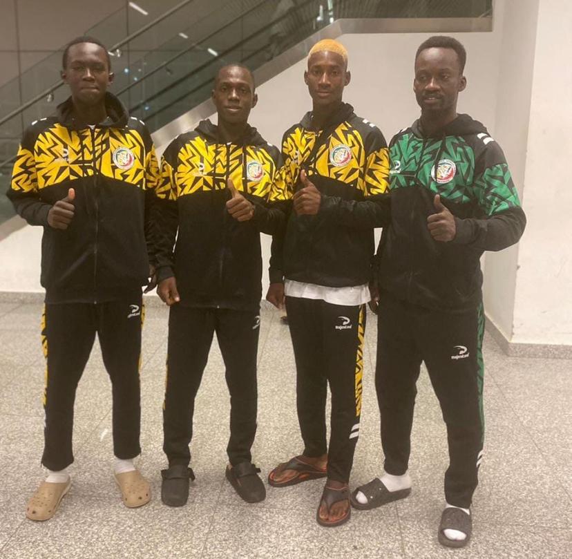 Départ de l’équipe nationale sénégalaise pour les Championnats du Monde Junior à Chuncheon