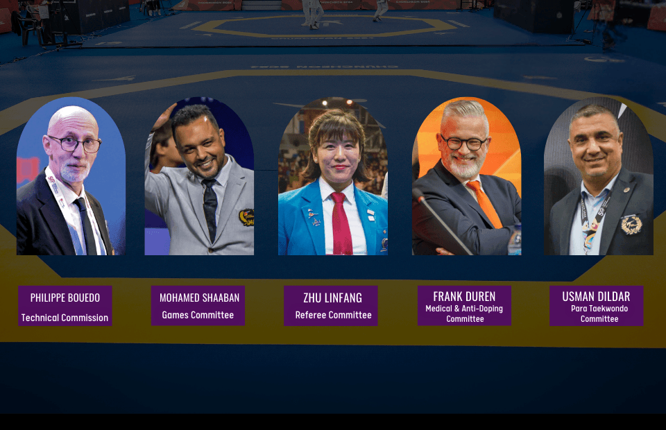La World Taekwondo procède à des nominations clés dans ses Commissions et Comités